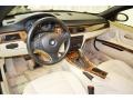 2008 BMW 3 Series Cream Beige Interior Interior Photo