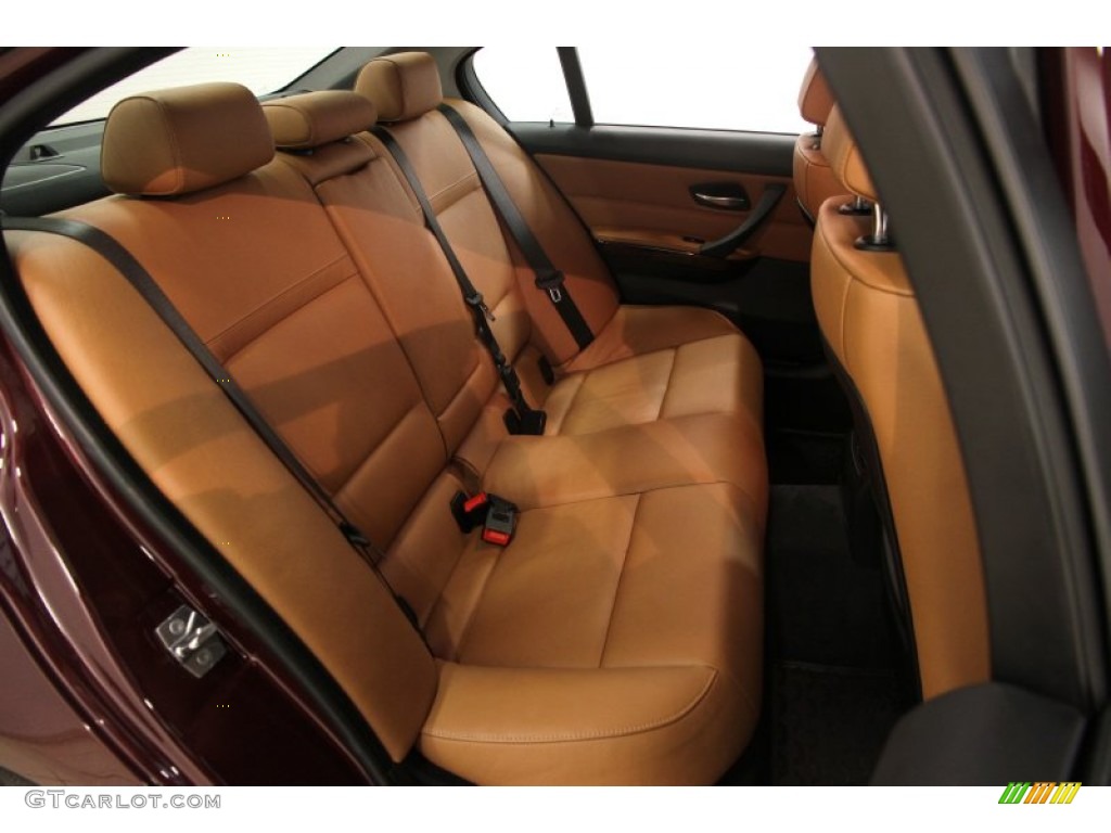 Saddle Brown Dakota Leather Interior 2009 BMW 3 Series 335xi Sedan Photo #88525812