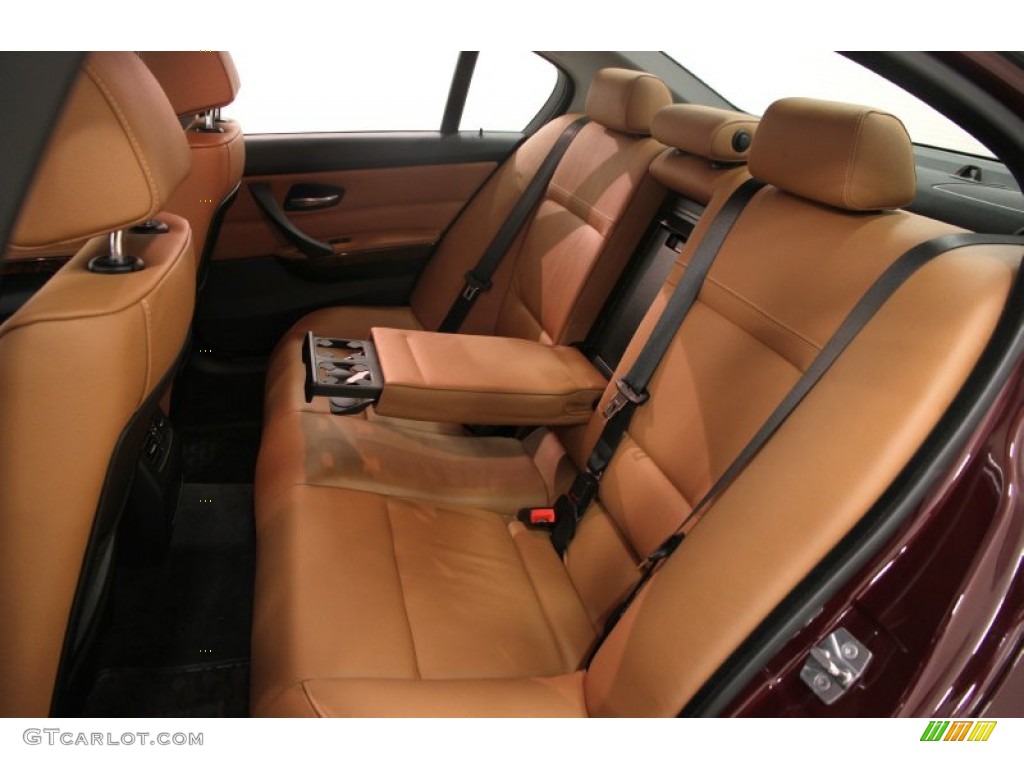 Saddle Brown Dakota Leather Interior 2009 BMW 3 Series 335xi Sedan Photo #88525836