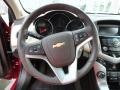 Cocoa/Light Neutral Leather Steering Wheel Photo for 2011 Chevrolet Cruze #88527108