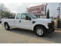 Oxford White - F250 Super Duty XL SuperCab Photo No. 11