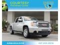 2010 Pure Silver Metallic GMC Sierra 1500 SLE Crew Cab  photo #1