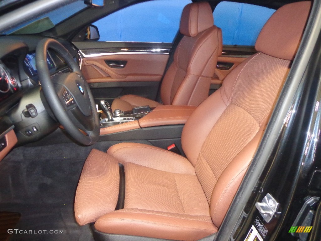 2011 5 Series 550i xDrive Sedan - Black Sapphire Metallic / Cinnamon Brown photo #18