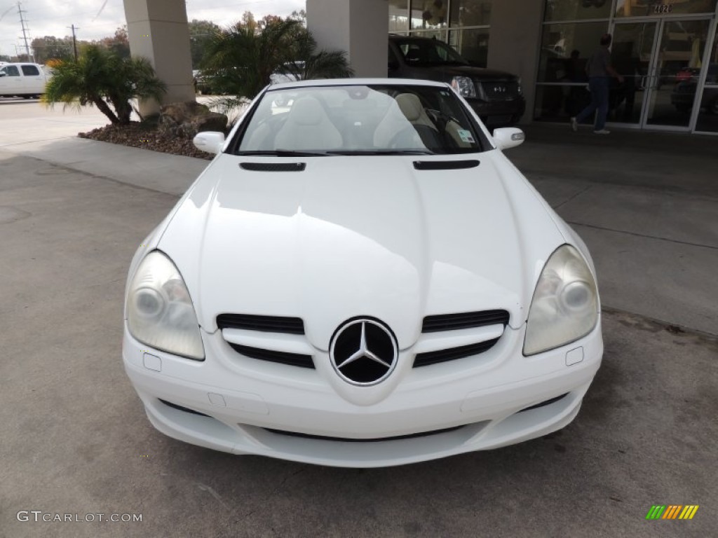 2006 SLK 280 Roadster - Alabaster White / Beige photo #2
