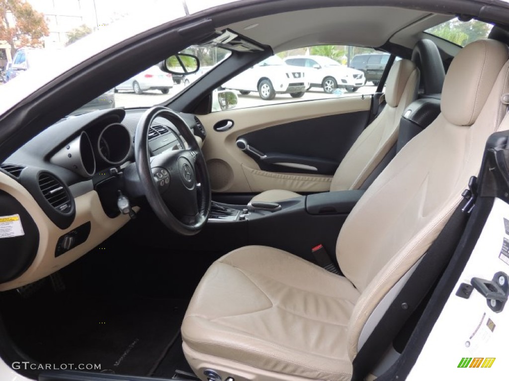 2006 SLK 280 Roadster - Alabaster White / Beige photo #8
