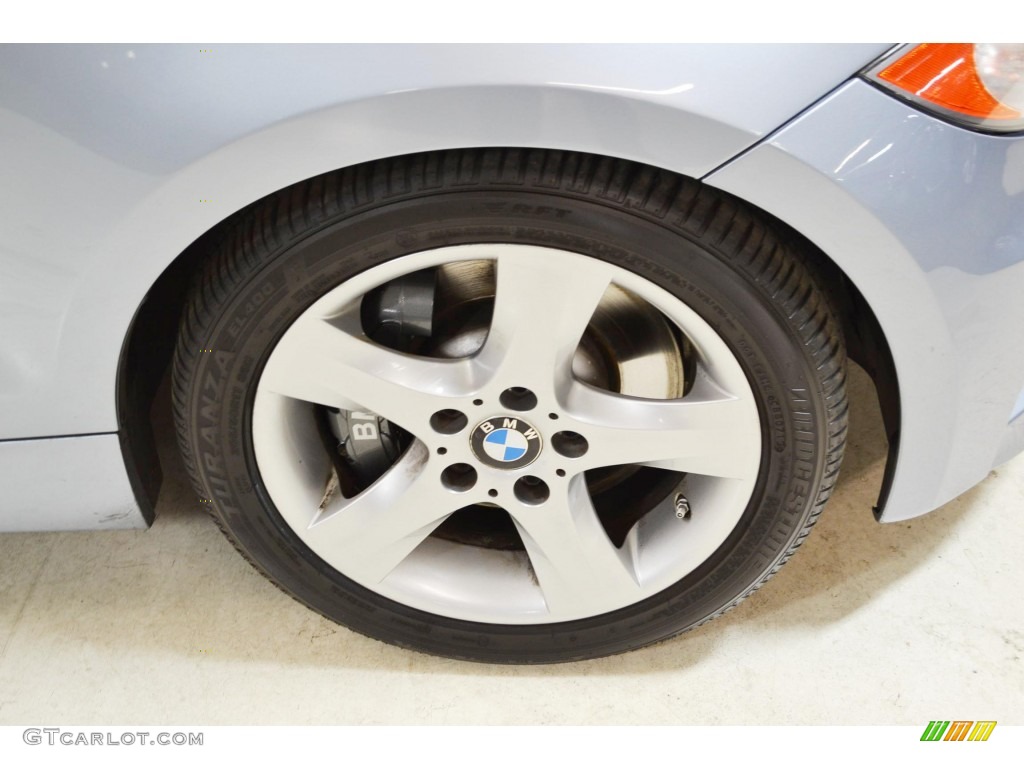 2009 1 Series 135i Convertible - Blue Water Metallic / Grey Boston Leather photo #3