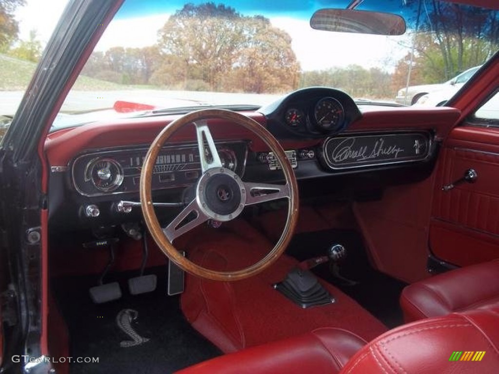 Red Interior 1965 Ford Mustang Fastback Photo #88532483