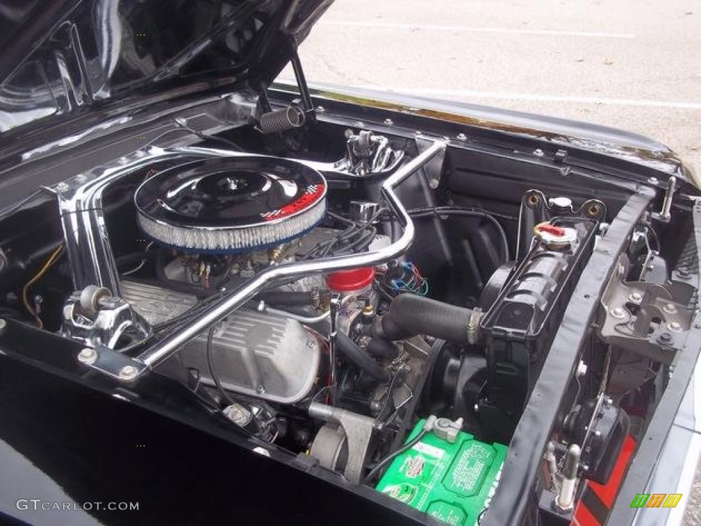 1965 Mustang Fastback - Raven Black / Red photo #8