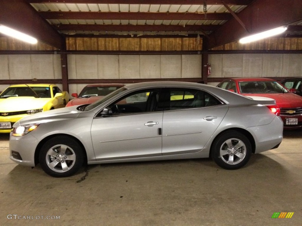 2014 Malibu LS - Silver Ice Metallic / Jet Black photo #3