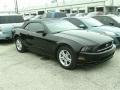 2014 Black Ford Mustang V6 Convertible  photo #3