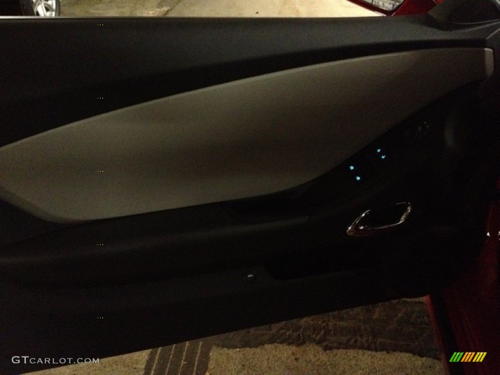 2014 Camaro LS Coupe - Red Hot / Black photo #7