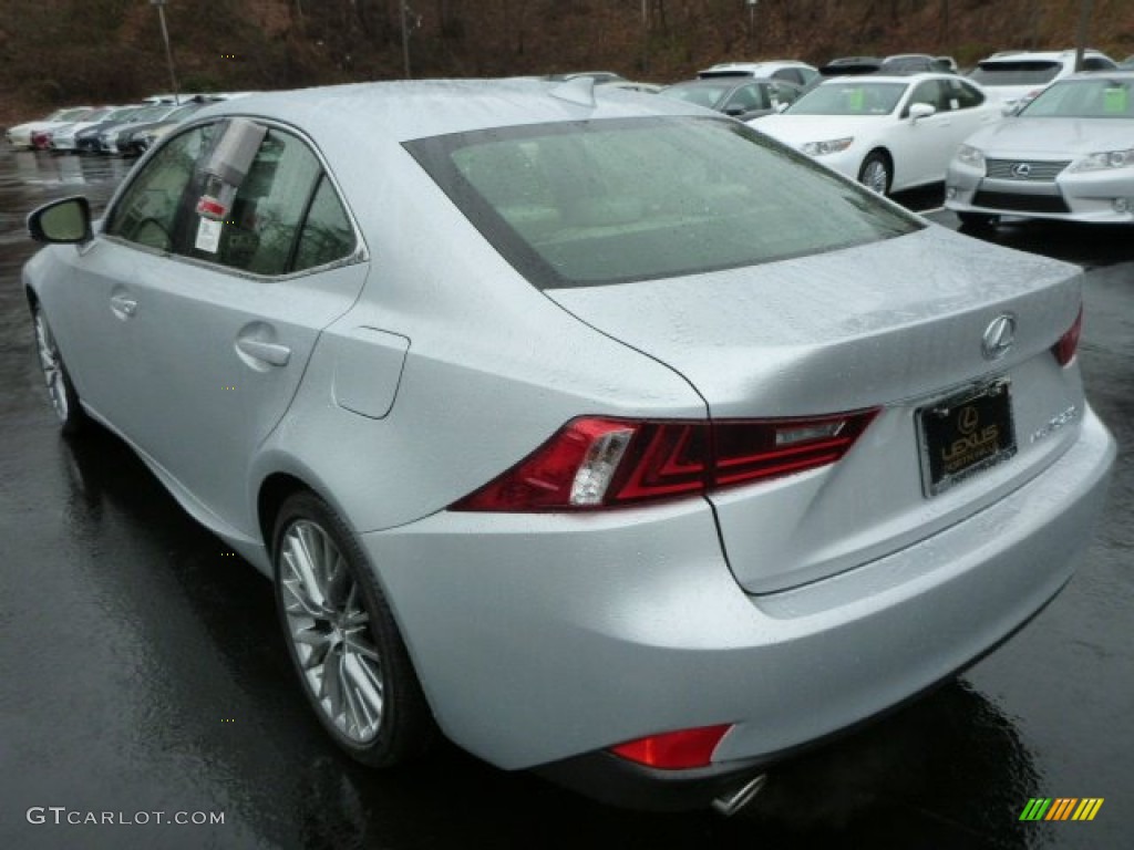 2014 IS 250 AWD - Silver Lining Metallic / Light Gray photo #2