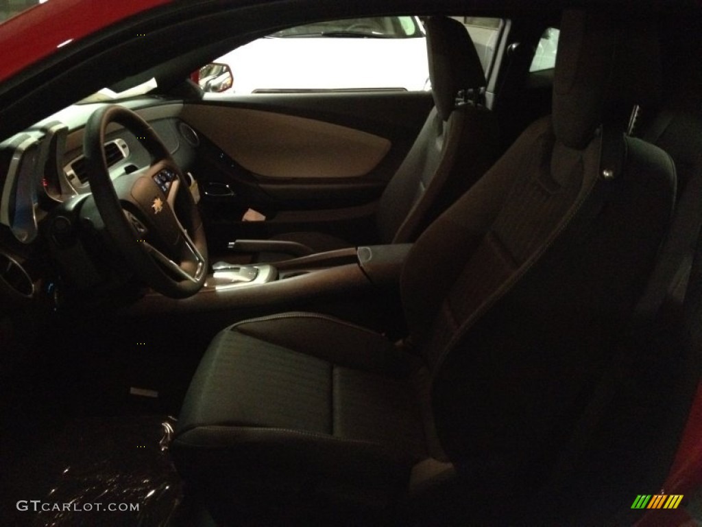2014 Camaro LS Coupe - Red Hot / Black photo #8