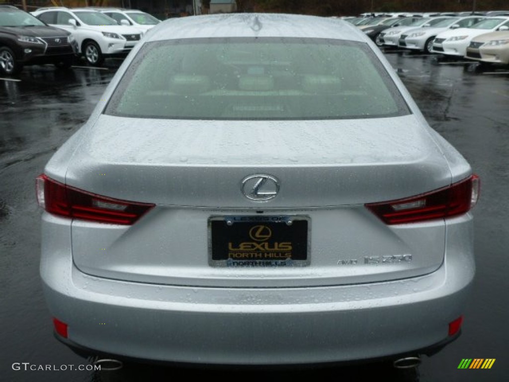 2014 IS 250 AWD - Silver Lining Metallic / Light Gray photo #3