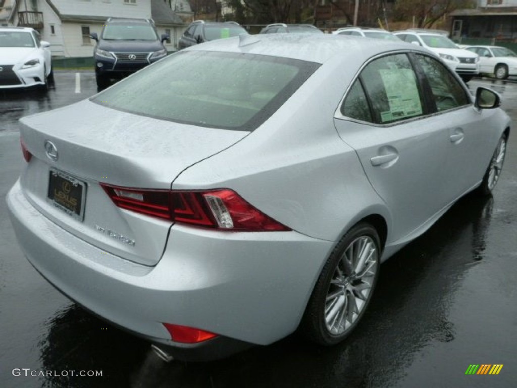 2014 IS 250 AWD - Silver Lining Metallic / Light Gray photo #4