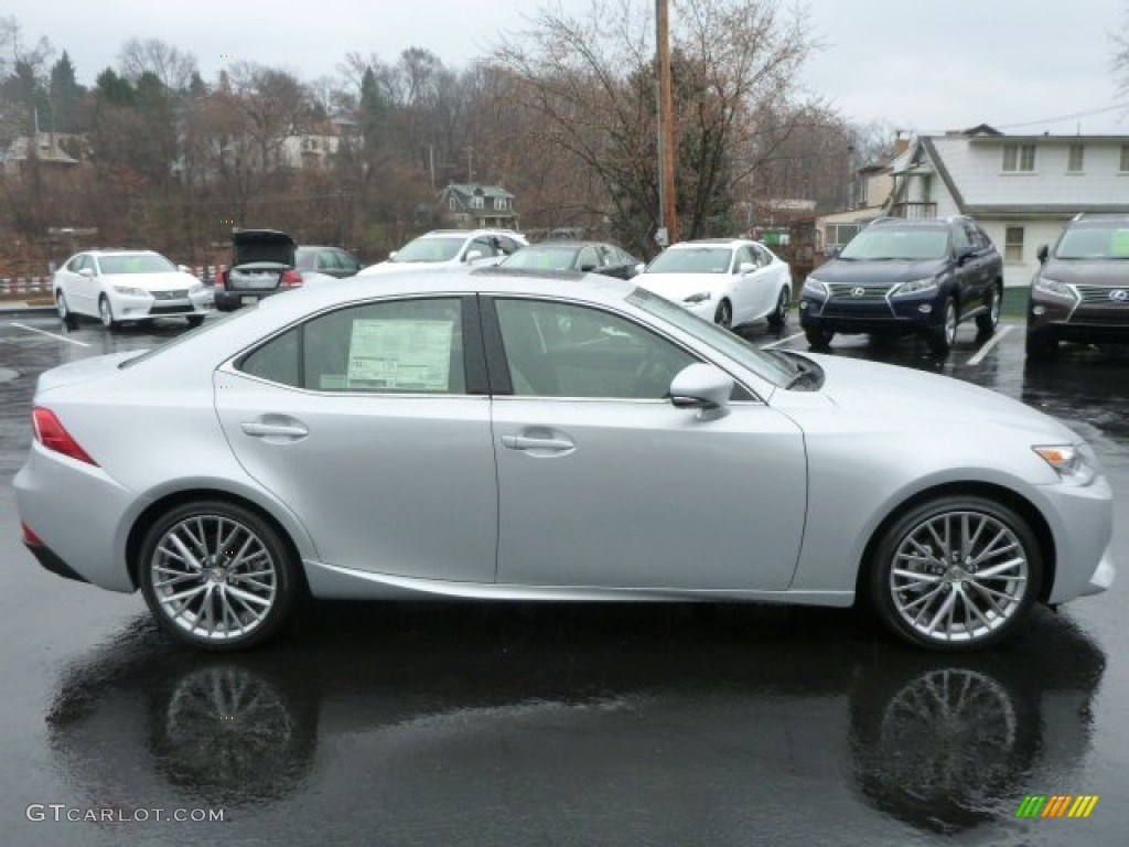 2014 IS 250 AWD - Silver Lining Metallic / Light Gray photo #5