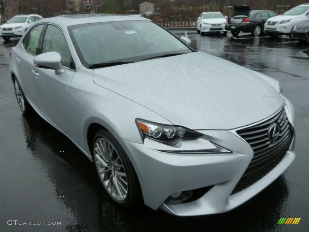 2014 IS 250 AWD - Silver Lining Metallic / Light Gray photo #6