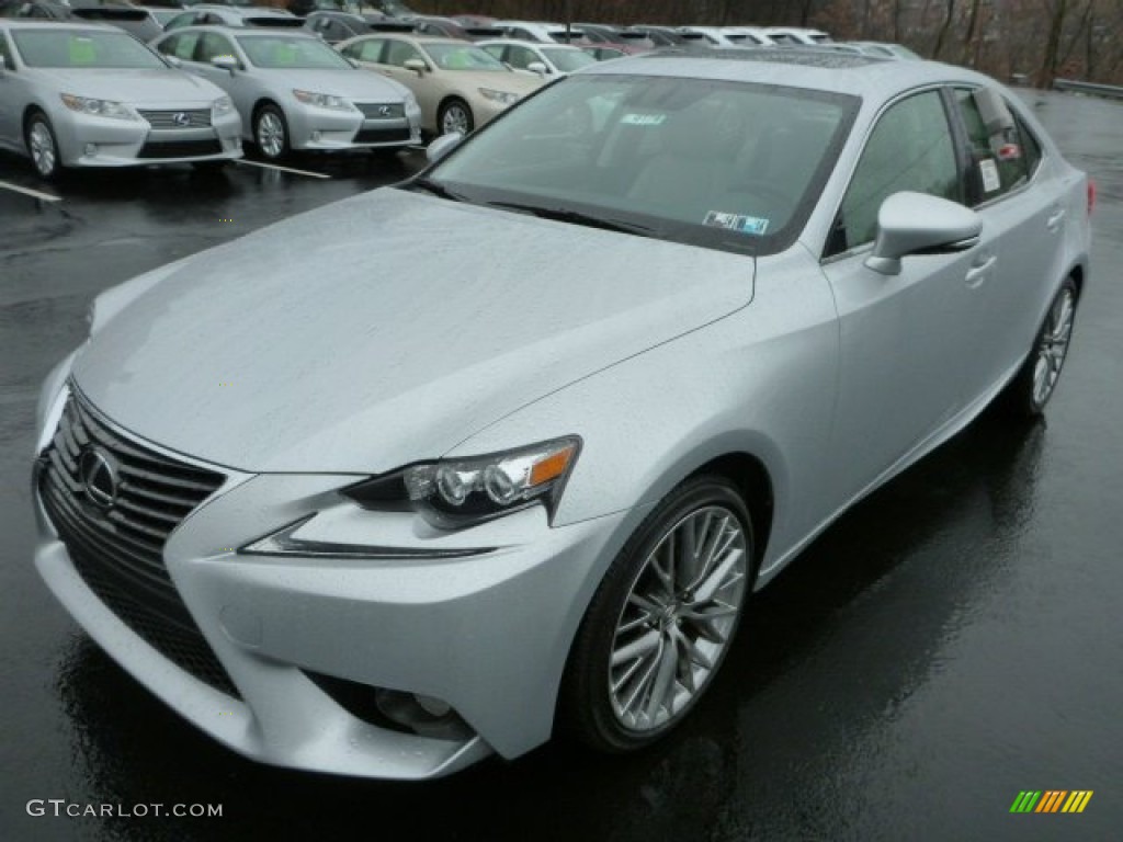 2014 IS 250 AWD - Silver Lining Metallic / Light Gray photo #8