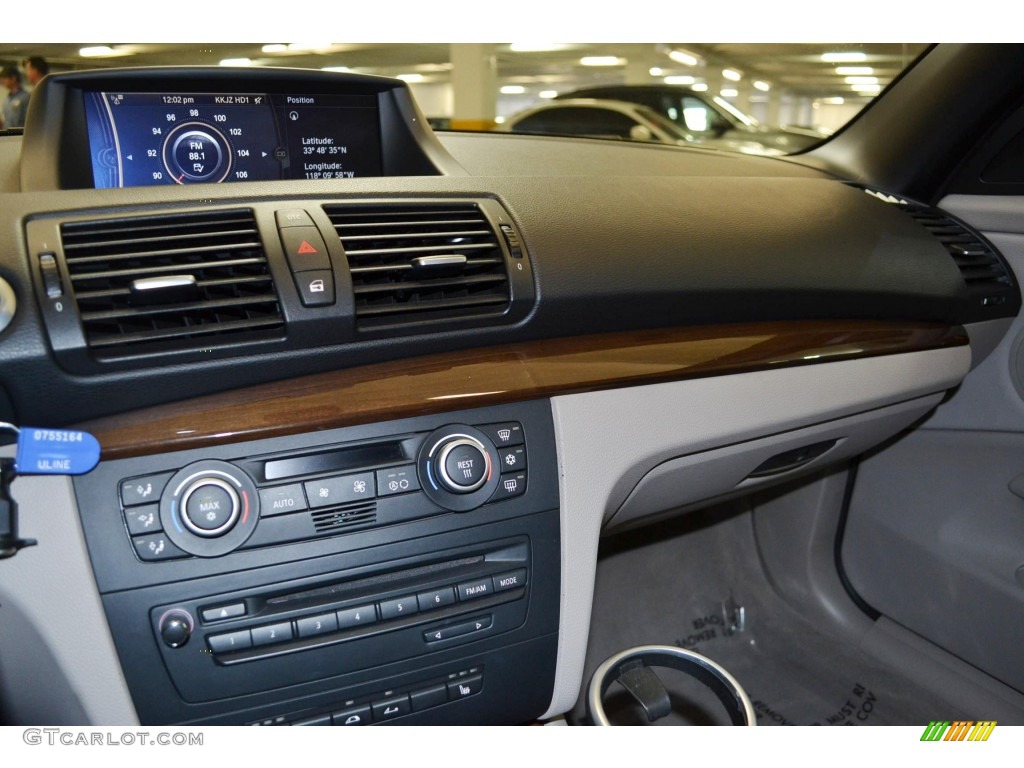 2009 1 Series 135i Convertible - Blue Water Metallic / Grey Boston Leather photo #23