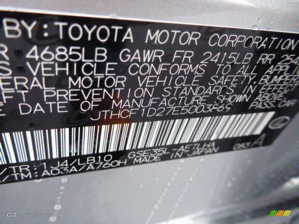 2014 IS 250 AWD - Silver Lining Metallic / Light Gray photo #15