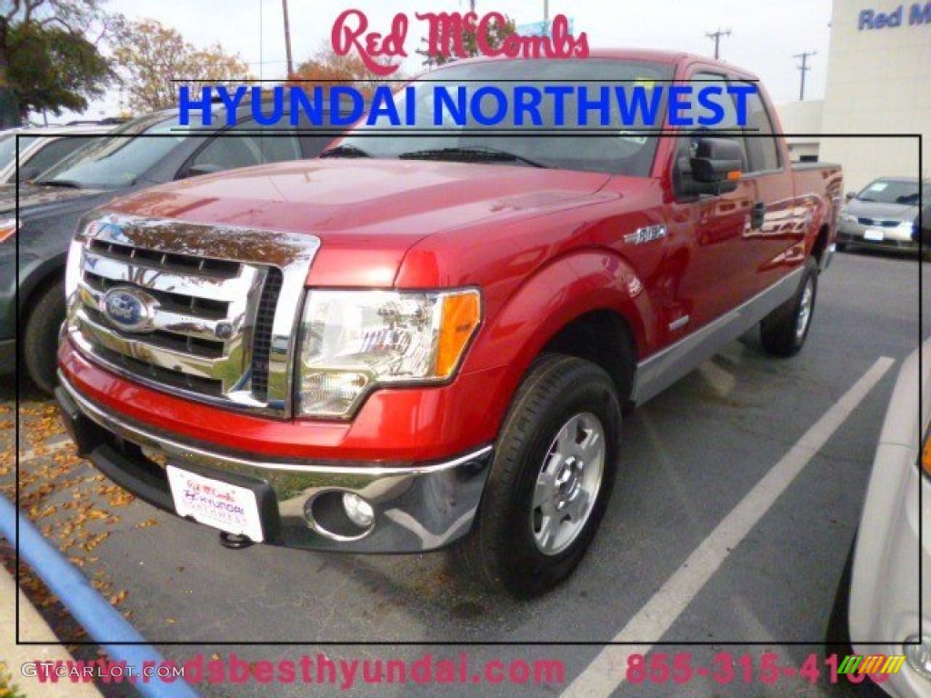 Red Candy Metallic Ford F150