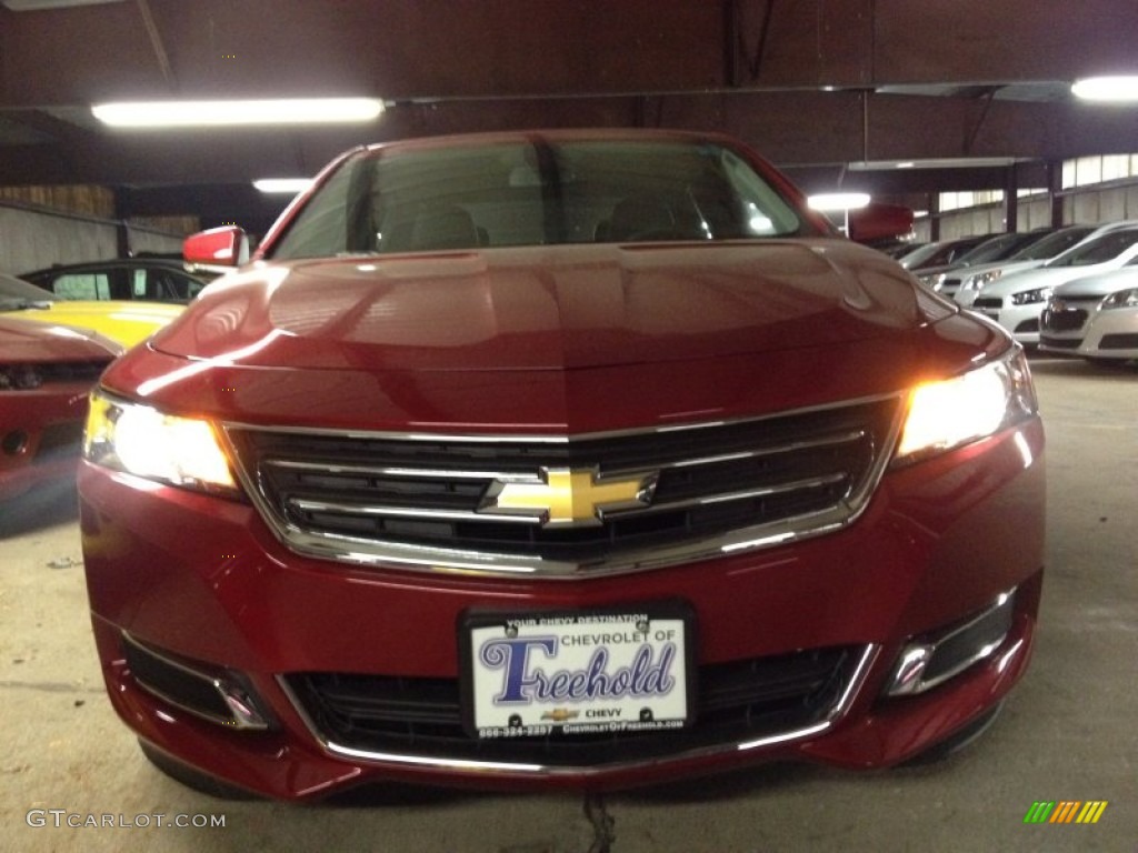 2014 Impala LT - Crystal Red Tintcoat / Jet Black photo #2