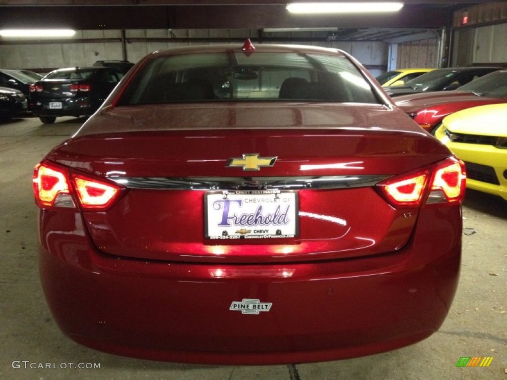 2014 Impala LT - Crystal Red Tintcoat / Jet Black photo #5