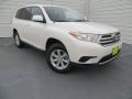 2011 Blizzard White Pearl Toyota Highlander   photo #1