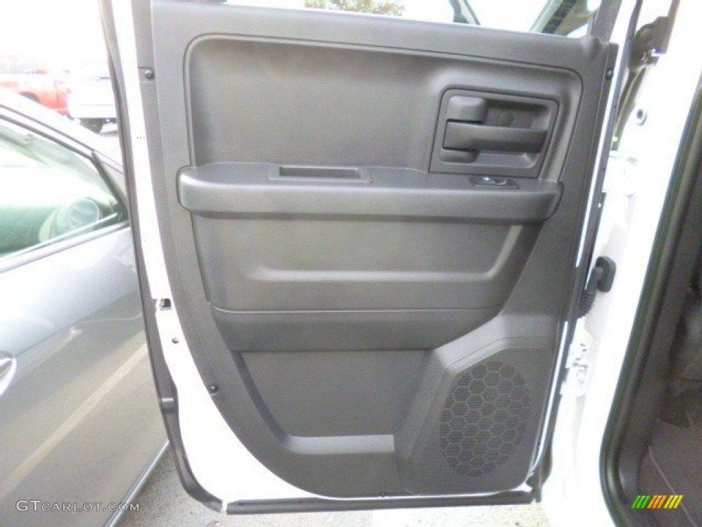 2012 Ram 1500 ST Quad Cab - Bright White / Dark Slate Gray/Medium Graystone photo #9
