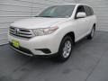 2011 Blizzard White Pearl Toyota Highlander   photo #7