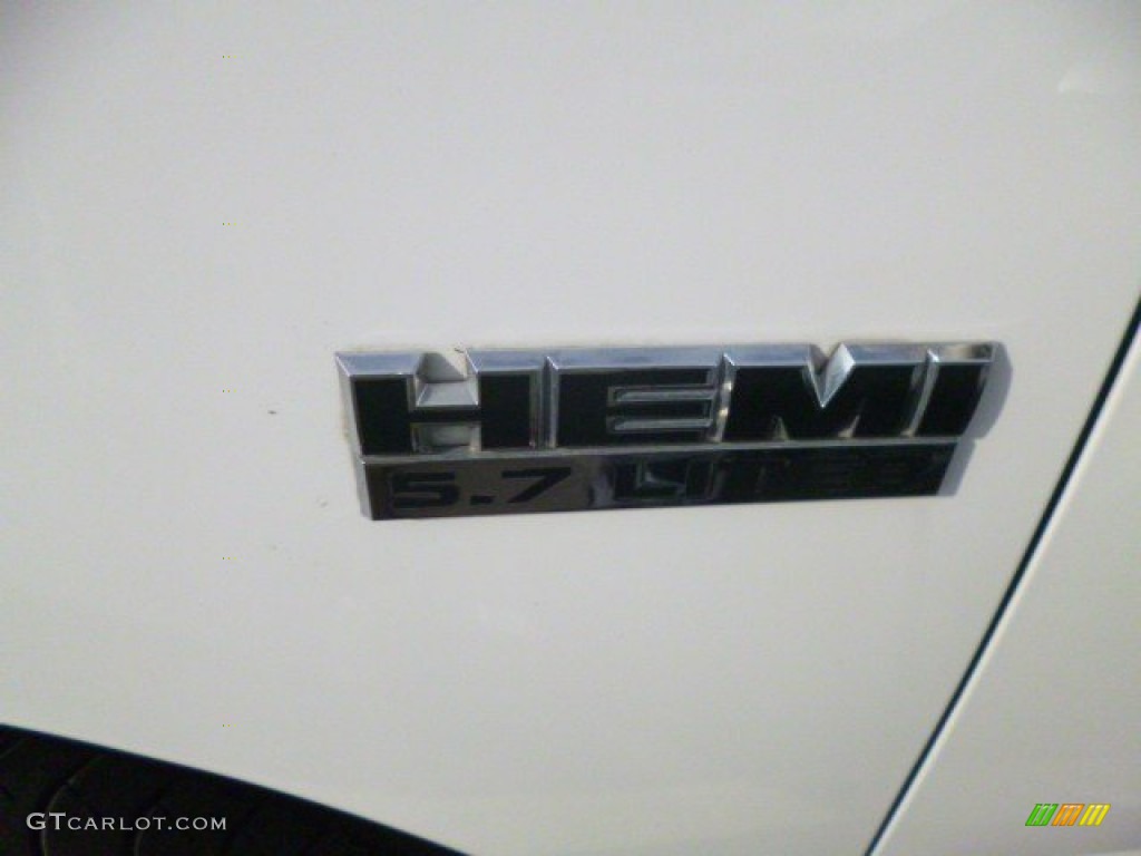 2012 Ram 1500 ST Quad Cab - Bright White / Dark Slate Gray/Medium Graystone photo #22