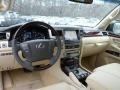 2014 Lexus LX Parchment Interior Prime Interior Photo