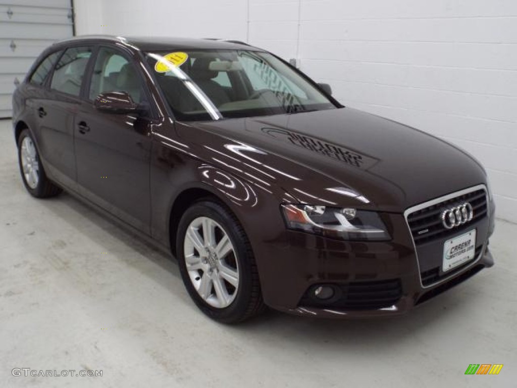 2011 A4 2.0T quattro Avant - Teak Brown Metallic / Cardamom Beige photo #8