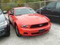 2012 Race Red Ford Mustang V6 Coupe  photo #2