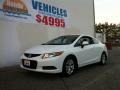Taffeta White - Civic LX Coupe Photo No. 1
