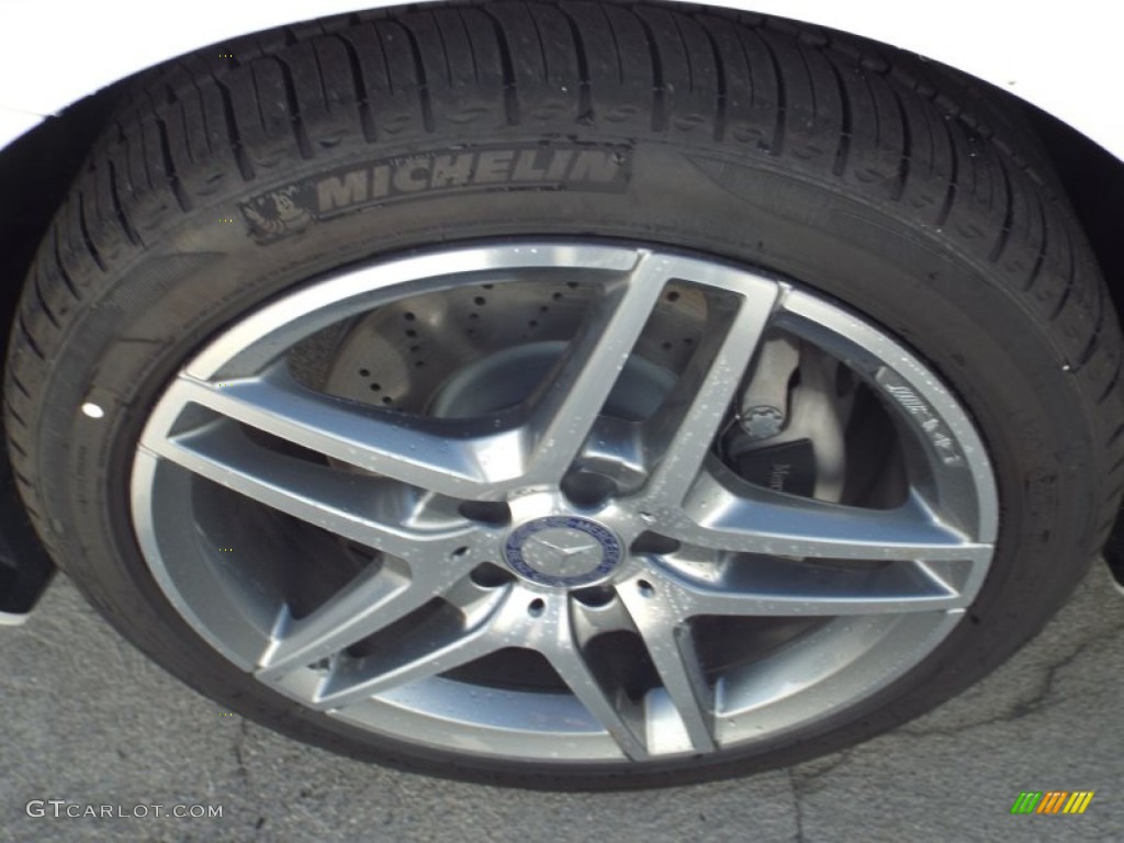 2014 E 350 Coupe - Diamond White Metallic / Black photo #10