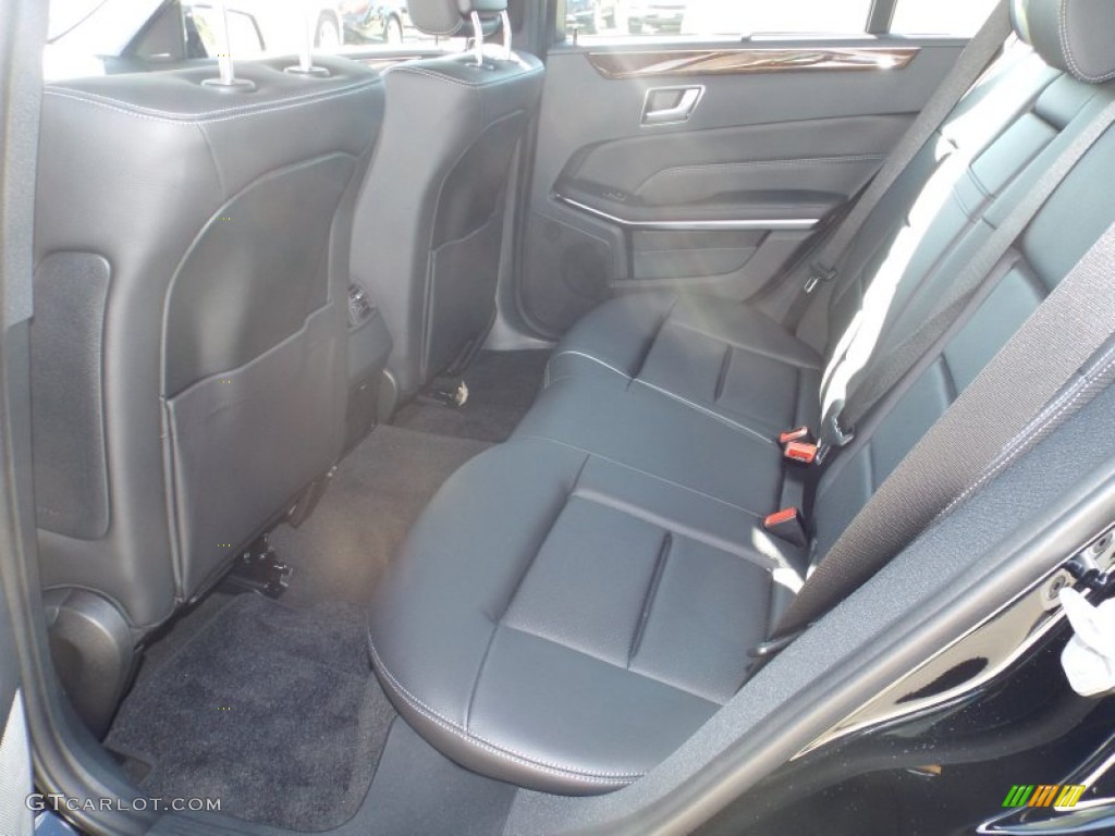 2014 E 350 4Matic Sport Wagon - Black / Black photo #8
