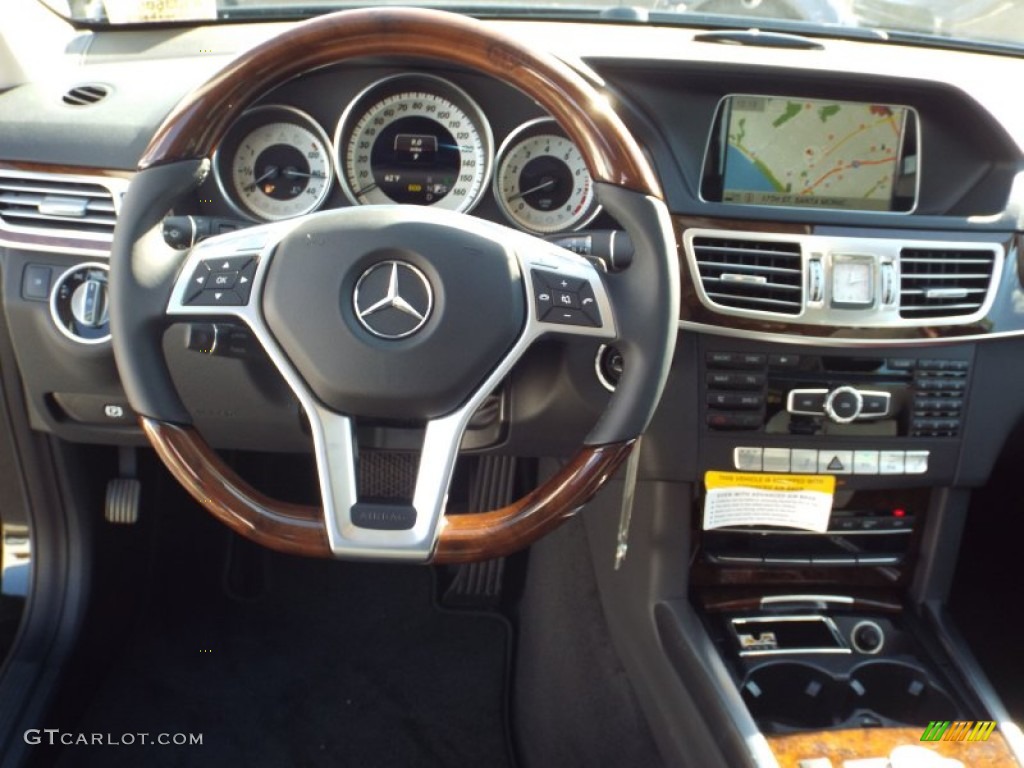 2014 E 350 4Matic Sport Wagon - Black / Black photo #9