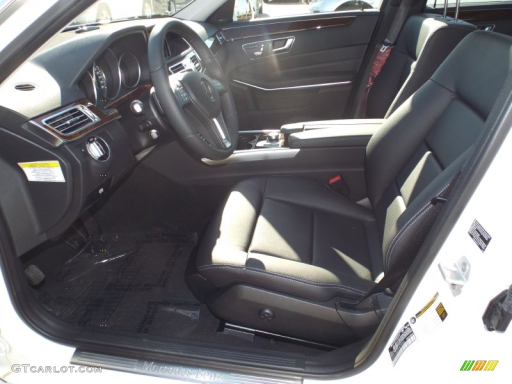2014 E 350 4Matic Wagon - Diamond White Metallic / Black photo #7