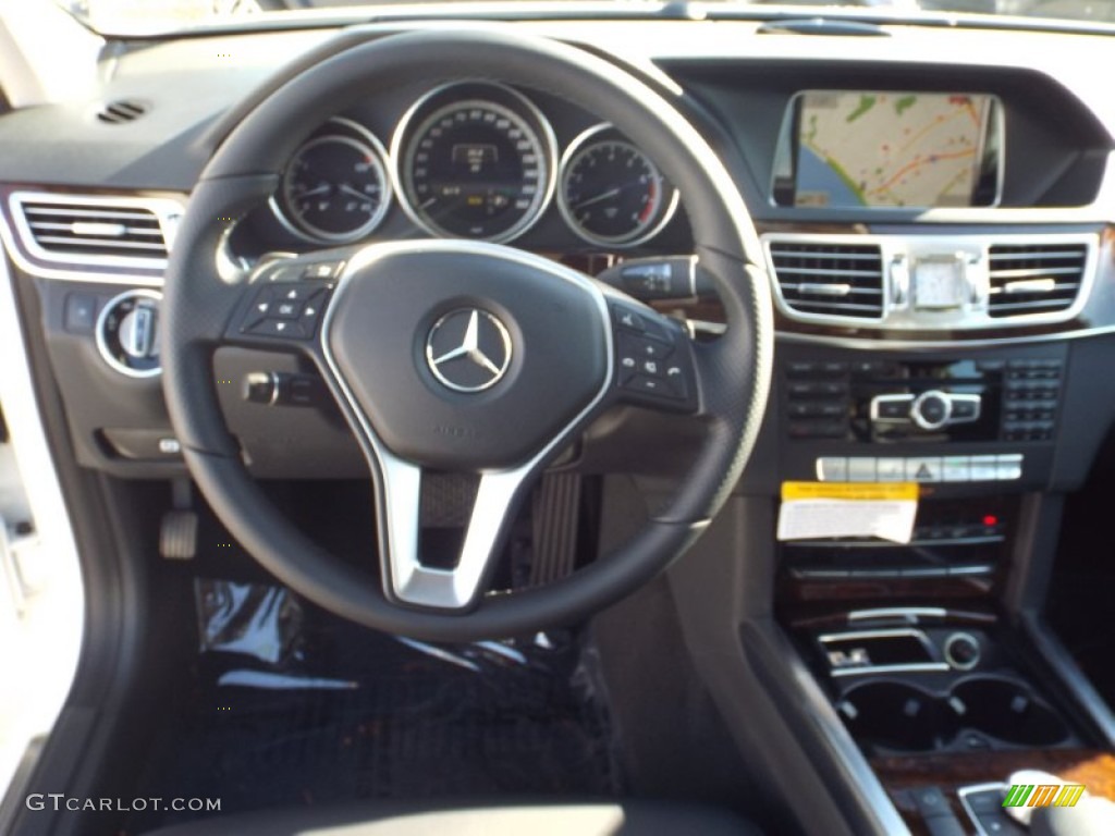 2014 E 350 4Matic Wagon - Diamond White Metallic / Black photo #9