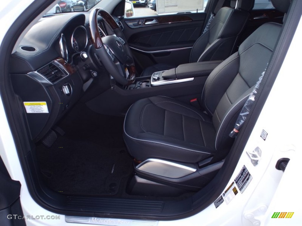 Black Interior 2014 Mercedes-Benz GL 550 4Matic Photo #88540000