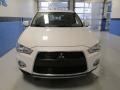 2012 Diamond White Pearl Mitsubishi Outlander GT S AWD  photo #6