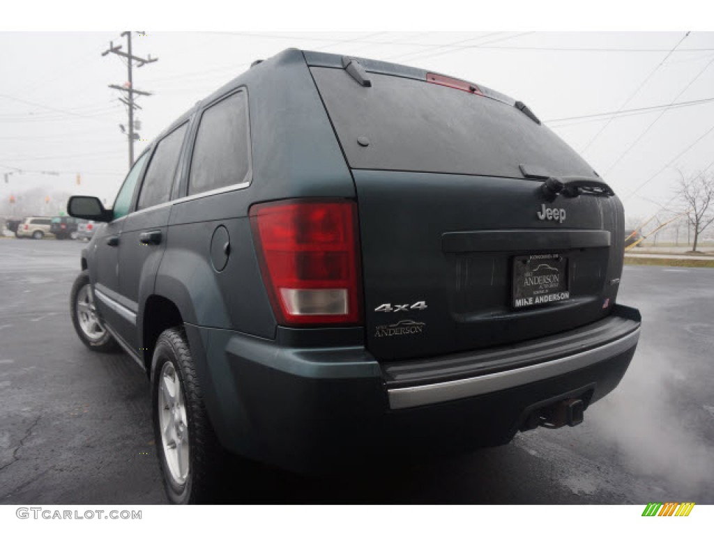 2005 Grand Cherokee Limited 4x4 - Deep Beryl Green Pearl / Dark Khaki/Light Graystone photo #6