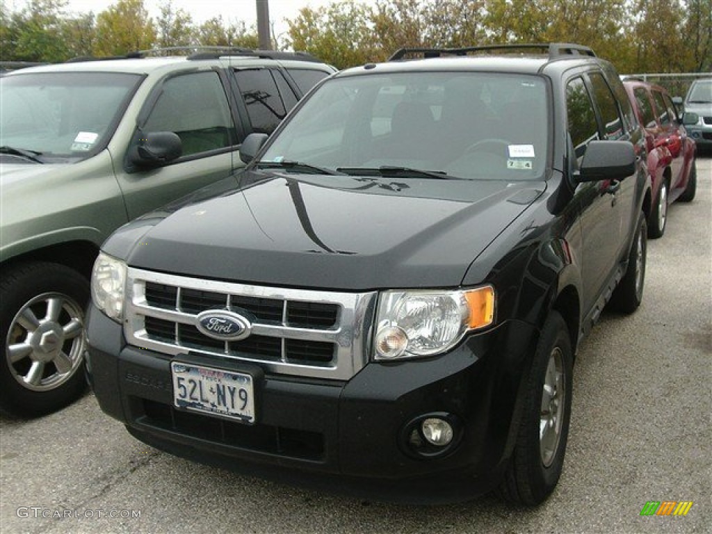 2009 Escape XLT V6 - Black / Stone photo #2