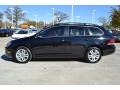 Black 2010 Volkswagen Jetta TDI SportWagen Exterior