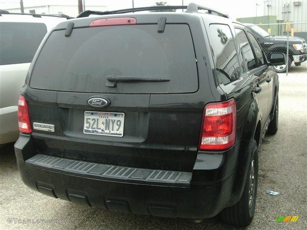 2009 Escape XLT V6 - Black / Stone photo #4