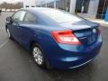 Dyno Blue Pearl - Civic LX Coupe Photo No. 3