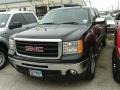 2010 Onyx Black GMC Sierra 1500 SLE Extended Cab  photo #2