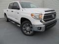 2014 Super White Toyota Tundra SR5 Crewmax  photo #2