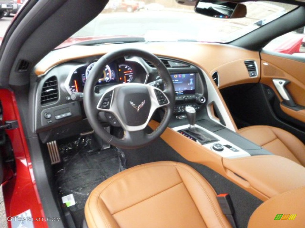 2014 Corvette Stingray Coupe - Crystal Red Tintcoat / Kalahari photo #11